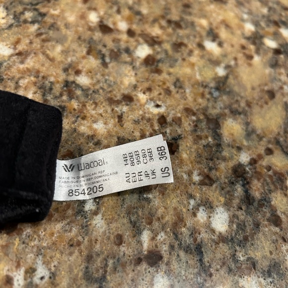 Wacoal Black Strapless Bra - Picture 3 of 3